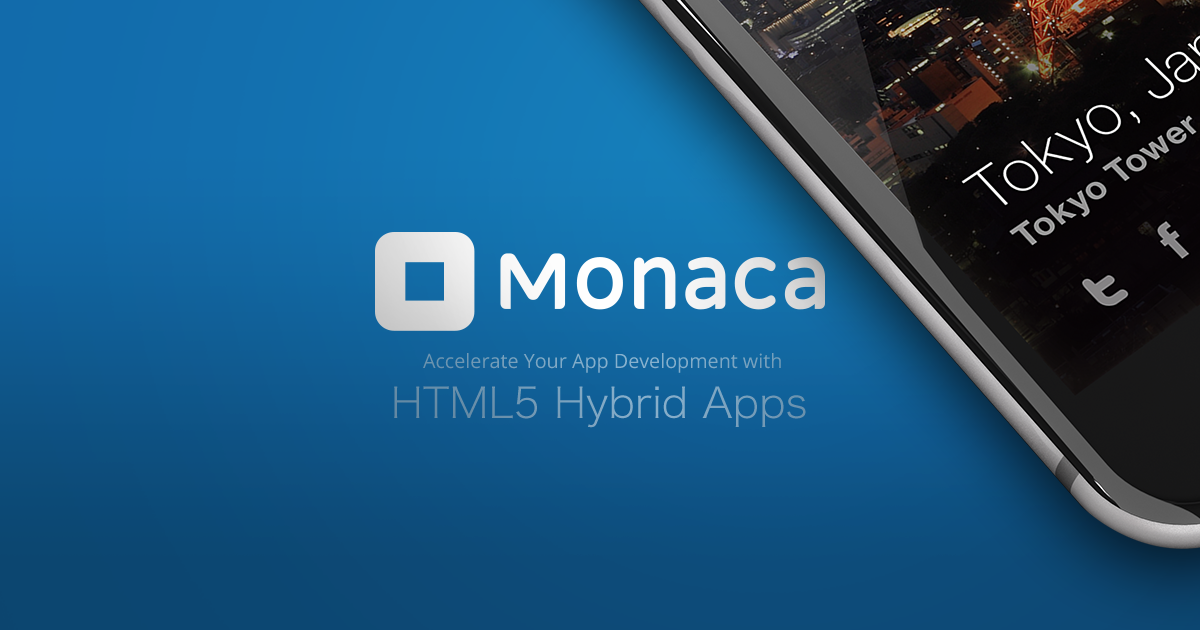 Cloud-Powered HTML5 Hybrid Mobile App Development Tools | Monaca